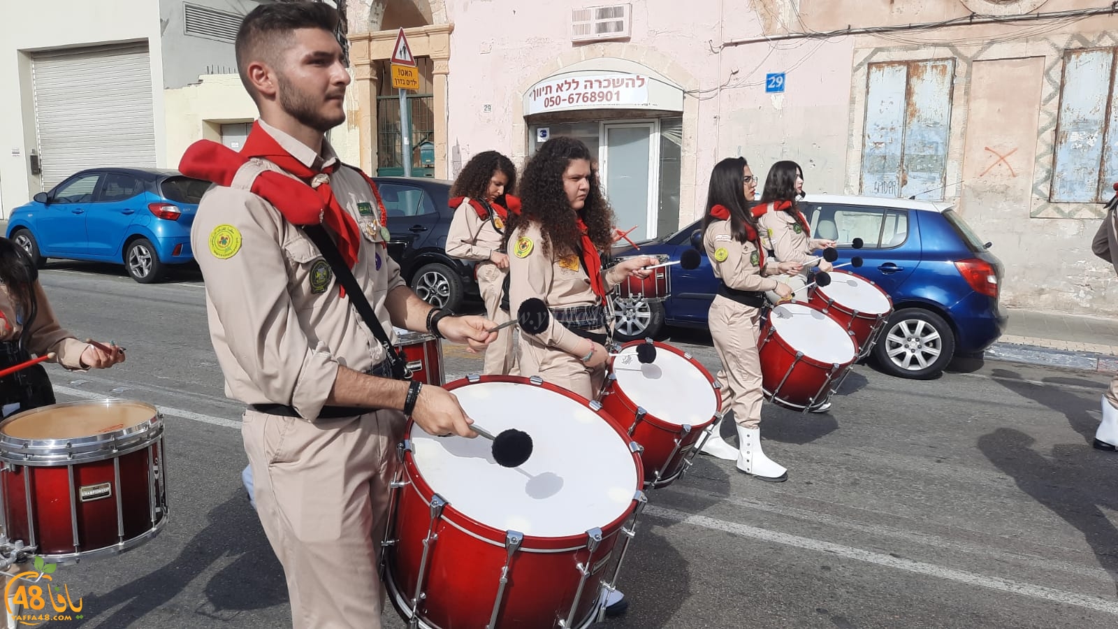 المزيد من الصور والفيديو لاحتفال السرايا الكشفية بيافا بسبت النور 